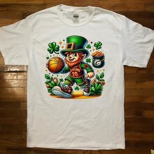Cleveland Cavaliers - Nba - St. Patrick_S Day T-Shirt - Unisex White T-Shirt